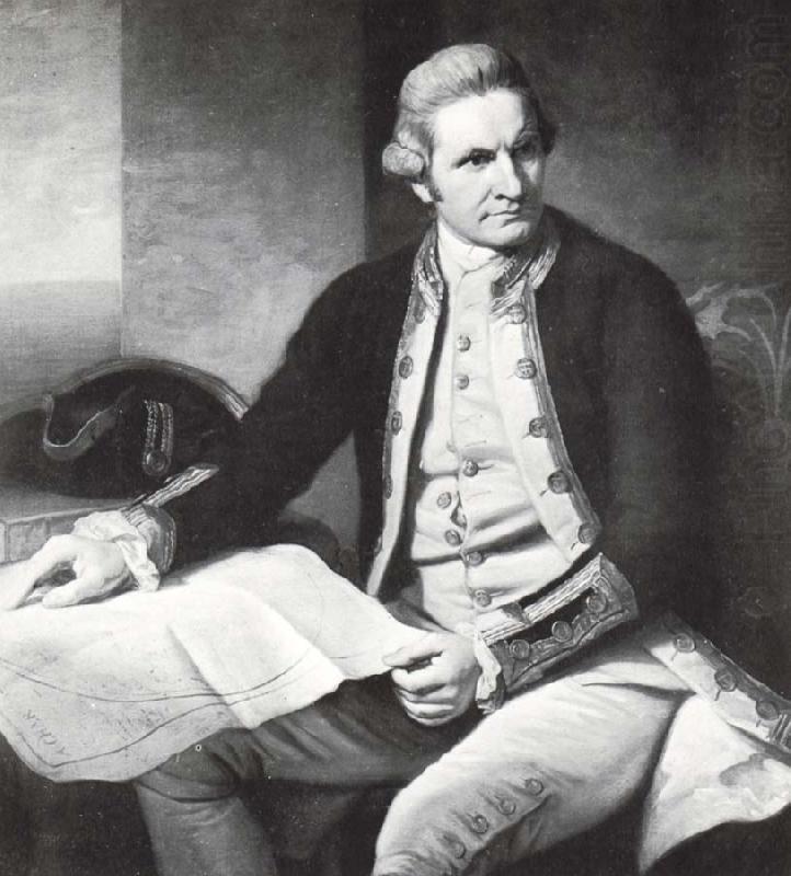 unknow artist This anslaende portrait of captain James Cook,en of 1700- digits djarvaste sjofarare,ar millings of N.Dance china oil painting image